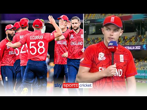 Sam Curran reacts to England's NAIL-BITING win over New Zealand