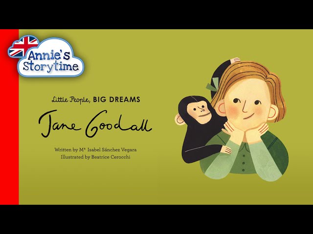 Little People-Big Dreams-Jane Goodall-Famous Chimpanzee Expert