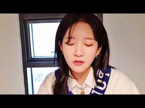 201020 Cosmic Girls'(우주소녀) EXY(엑시) praised Seohyun(서현) and her drama "Private Lives 사생활"