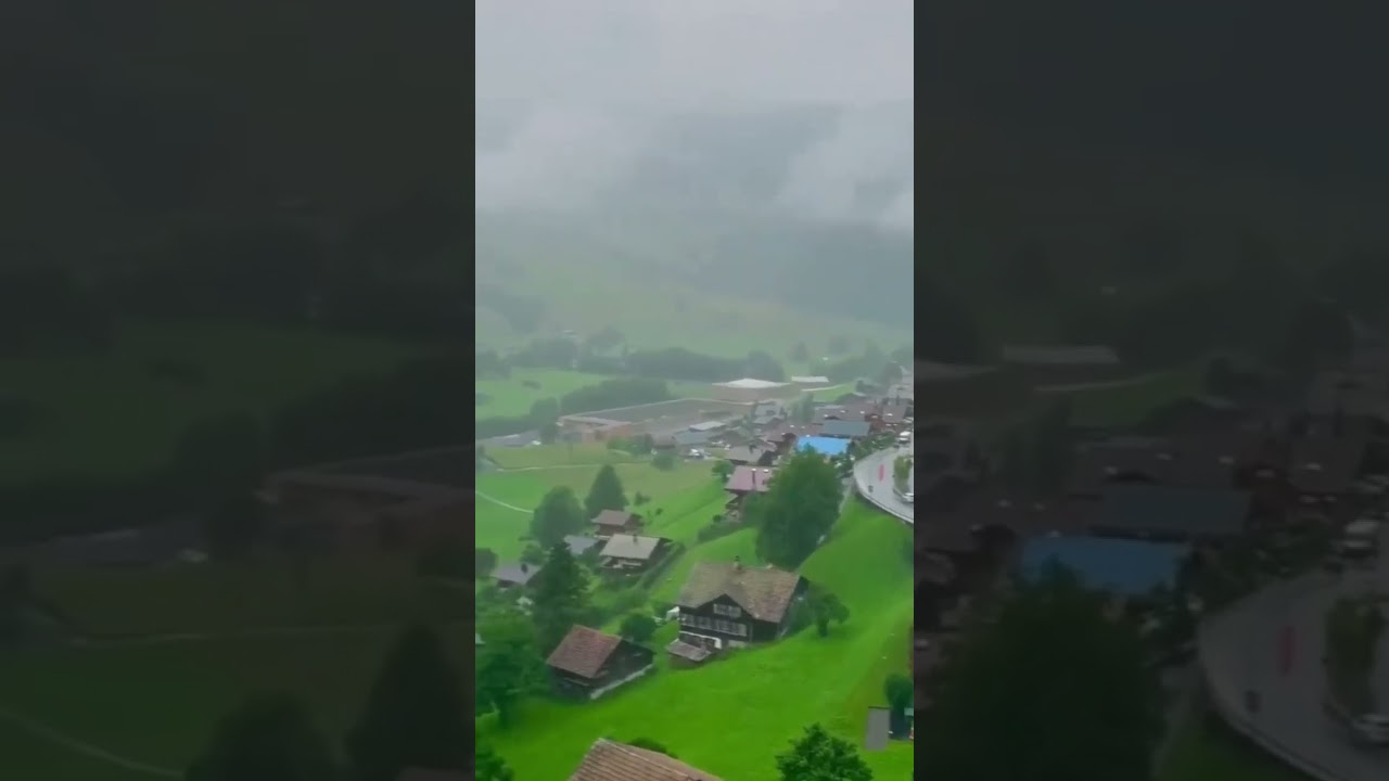 Rainy scenery in Switzerland। Earth Pic
