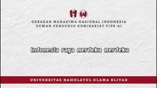 Indonesia Raya || Mars GMNI || Hymne GMNI Terbaru.