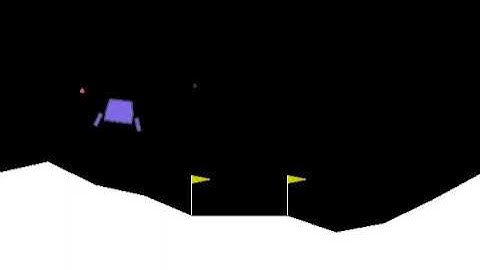 Reinforcement learning with Games from Atari-   Lunar Lander