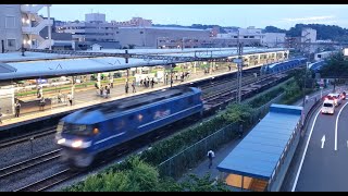 1050レ EF210-4+コキ26両  戸塚駅通過