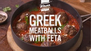 Greek Meatballs with Feta