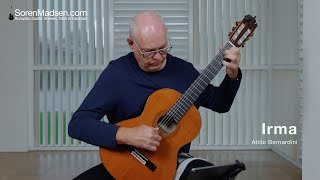 Irma by Atilio Bernardini - Danish Guitar Performance - Soren Madsen