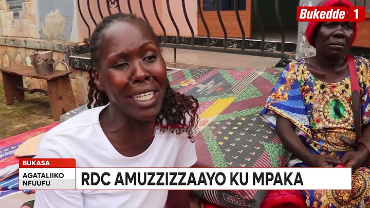 Agataliikonfuufu:Omukazi gwebaatundidde mu nju  n'azirika   RDC amuzzaayo lwa mpaka.