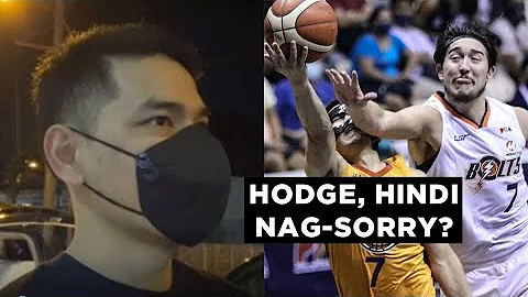 Kevin Alas on Hodge hit: 'That's not a basketball ...