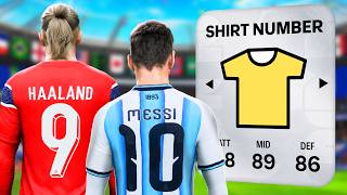 1 World Cup Player from Every Shirt Number...
