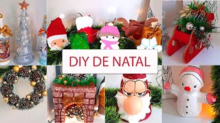 DIY DE NATAL 7 Ideias Kawaii, Biscuit, Decoração, Reciclagem  EP7