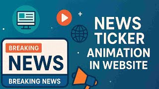 How To Add News Ticker In Wordpress Website Or Any Website 2025