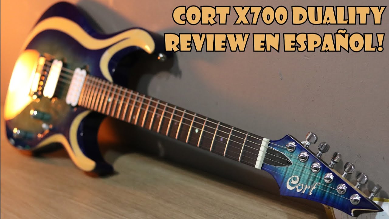 CORT X700 Duality 🎸 El buque insignia de GUITARRAS CORT 🎸 Review en  Español! - YouTube