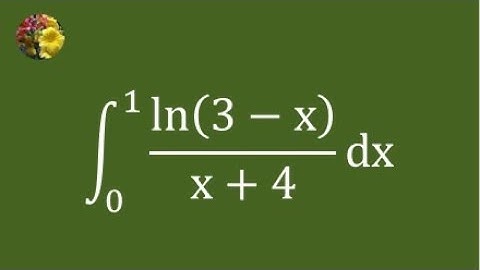 Evaluating the definite integral using dilogarithm function