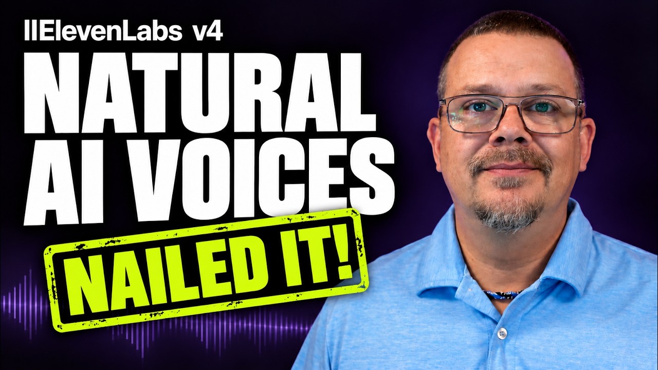 ElevenLabs v4: AI Voices with Natural Emotion
