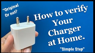 How to Verify your Apple Charger at Home. 100% Original Product. Simple Verification step by Mandeep screenshot 4