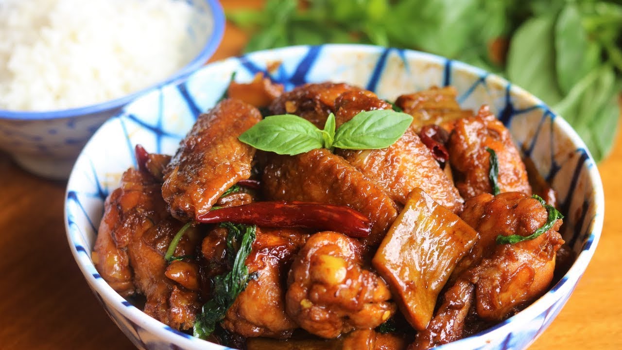 Taiwanese Three Cup Chicken Recipe | Souped Up Recipes