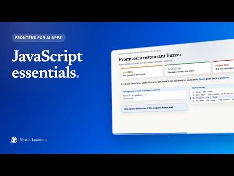 JavaScript essentials | Frontend for AI apps | Nextia Learning