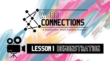 Word Connections: Lesson 1 Demonstration
