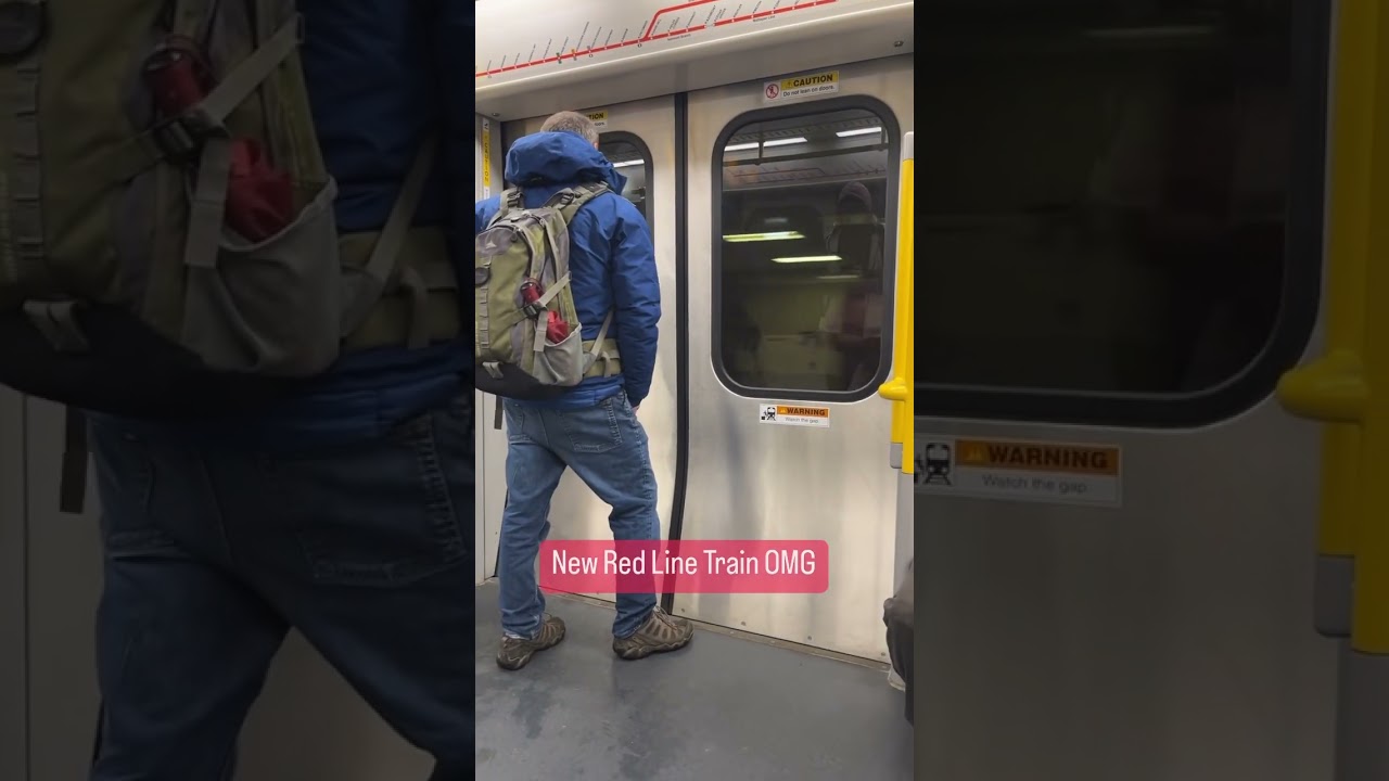 MBTA NEW RED LINE TRAIN