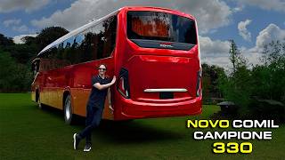 launch At The Bus Factory Check Out The New Comil Cdanione 330 for Charter And Tourism