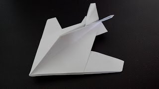 картинка: Оригами самолет Стелс, Origami plane Stealth (Robert J. Lang)