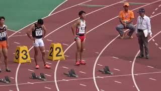 20231007 R5 全九州高校新人陸上 男子100m予選1~3組 (HD)