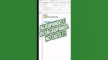 Organize Suas Planilhas com Agrupar e Desagrupar no Excel!