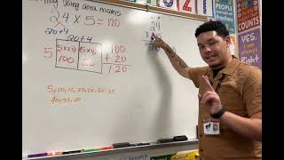 Multiplication using Area Models