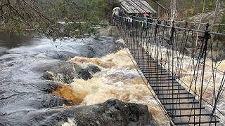 Водопады Карелии. Долина водопадов и Ахинкоски