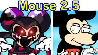 Friday Night Funkin' VS Mouse 2.5 FULL WEEK | Mickey Mouse Update (FNF Mod) (Official) (Creepypasta)