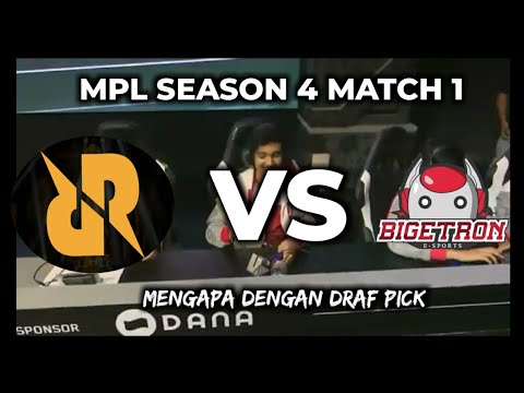 RRQ VS BTR MATCH 1 MPL SEASON 4 - MOBILE LEGENDS