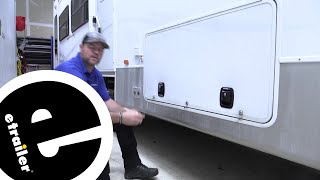 Set up Global Link Locking Baggage Lock Actuator Set with Mounting Plate on a 20