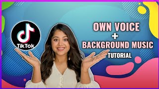 How to Add Your Own Voice + Background Music in Tiktok Video | Tiktok Tutorial screenshot 3