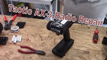 Tactic AX 3 Radio Repair For the Axial Wraith
