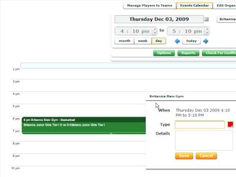 Event Calendar