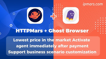 How does HTTPMars proxy IP work on Ghost browser #proxy #proxies #http #ips #https
