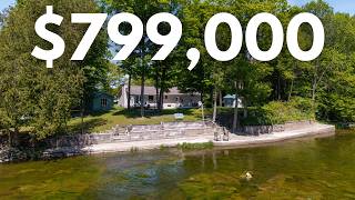 Riverfront Bungalow on 1 Acre with 136 Ft of Sauble River Frontage!