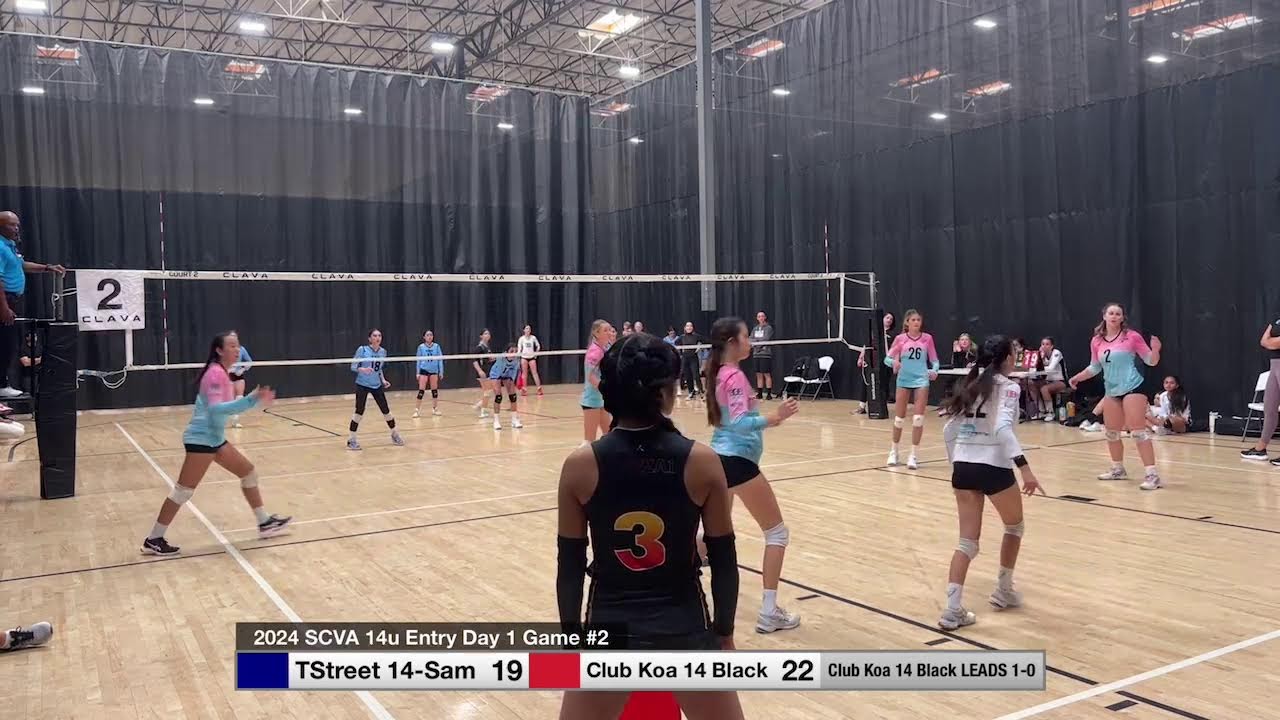 2024 SCVA 14u Entry Day 1 TStreet 14Sam vs. Club Koa 14 Black YouTube