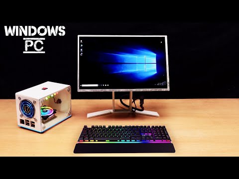 How to Make a Raspberry Pi Based Mini Windows 10 Desktop PC at Home