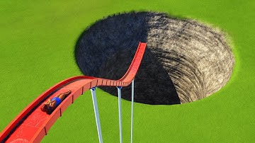 The Giant Pit Water Slide – Planet Coaster 2