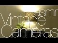 Vintage camera collection asmr