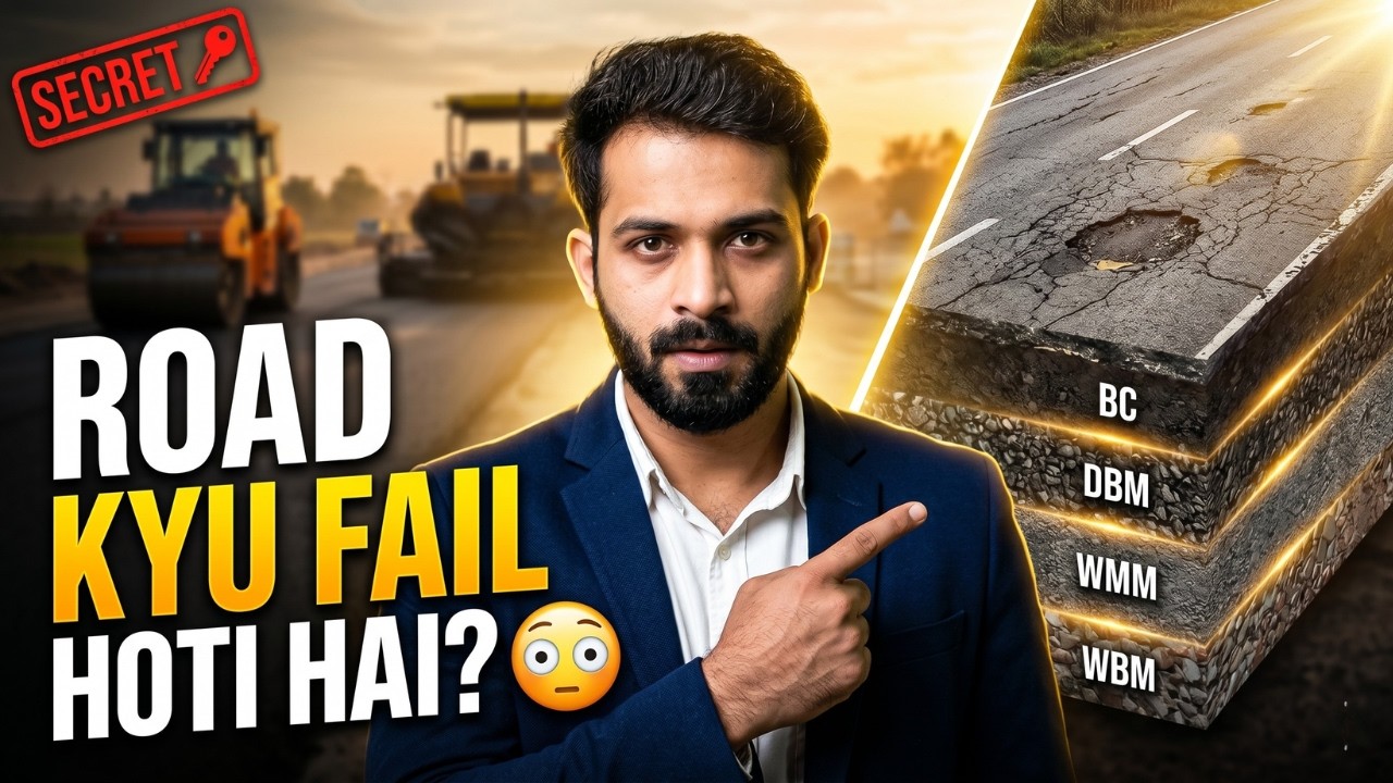 How Road is Constructed in India — GSB WBM WMM DBM BC Layers with ...