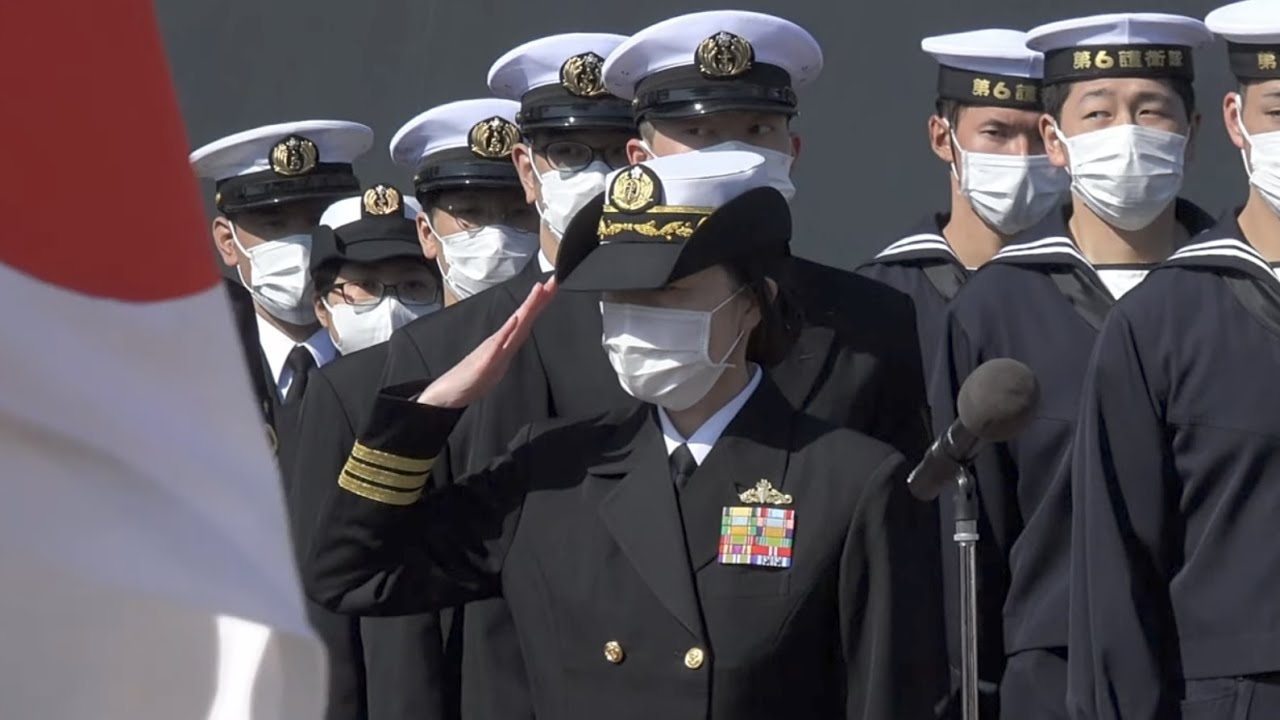 女性艦長】海上自衛隊 護衛艦 たかなみ『高波』門司港入港 JMSDF