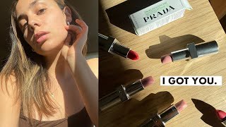 Let me help you find your Prada lipstick shade... NEW Prada Beauty! | Michelle Bali screenshot 2