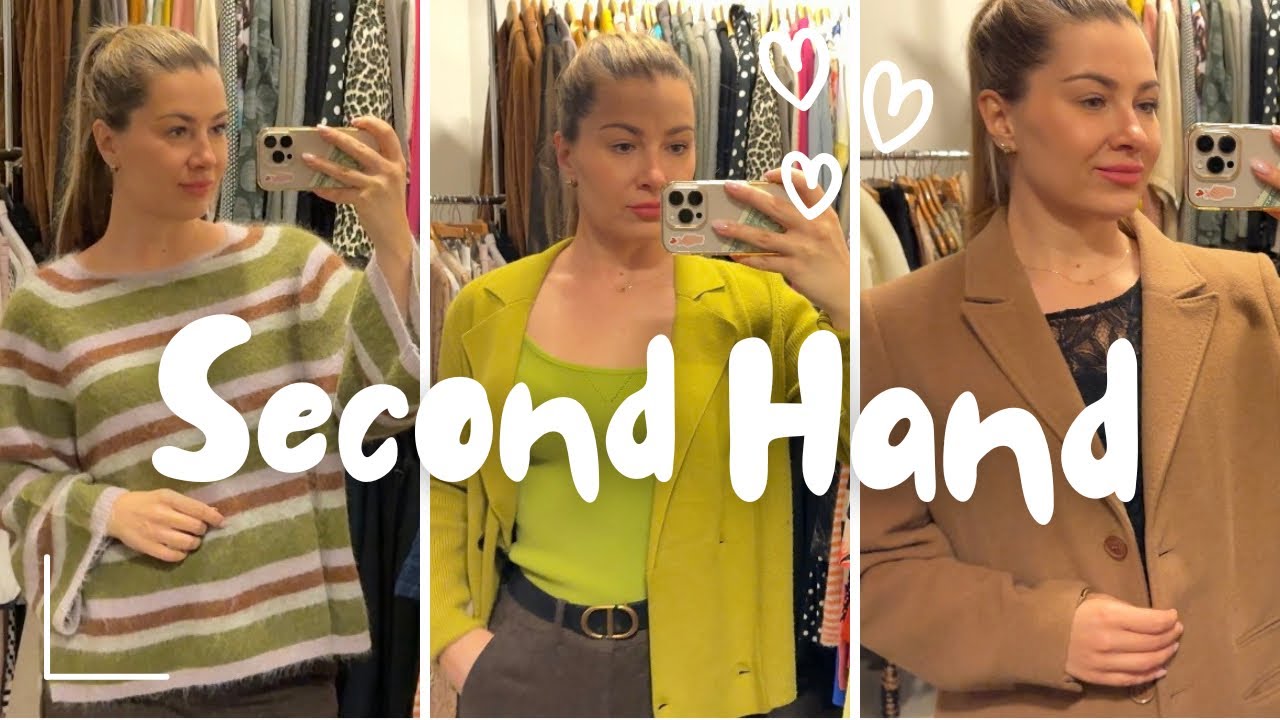 Стиль из секонд-хенда 😍 Мои находки🛍️