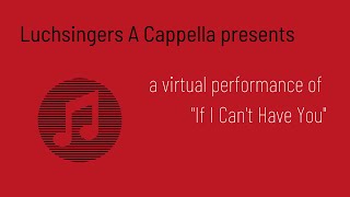 "If I Can't Have You" performed by Agnes Scott College's Luchsingers A Cappella