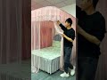 The Ultimate Mosquito Net Setup for Better Sleep 🦟🛏️ | Home Essentials You Need#shorts #subscribe