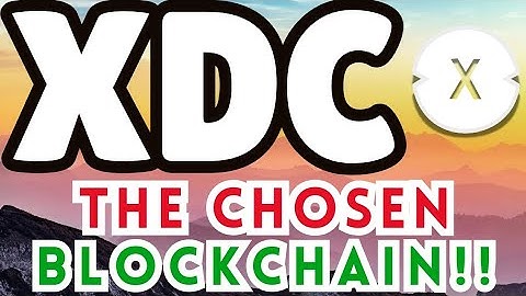 🚨WAAROM #XDC DE GEKOZEN BLOCKCHAIN ​​IS!!👀