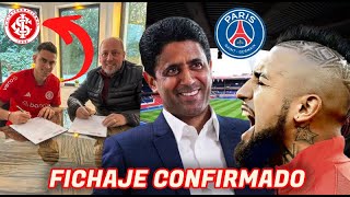 🚨¡SE CONFIRMA BOMBAZO! FICHAJE COLOMBIANO OFICÍAL - OFERTÓN PSG DE OTRO MUNDO - VIDAL EXPLOTA