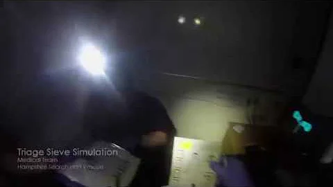 HANTSAR Training Clips 2019 - Major Incident Training - Triage Sieve