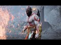 God of War - Unarmoured Kratos vs Sigrun: Blades of Chaos Gameplay - GMGOW+ | PS5